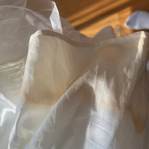 TATYANA 50's Style Blue and White Embroidered Snowflake Swing Dress Size XL - Picture 9 of 11